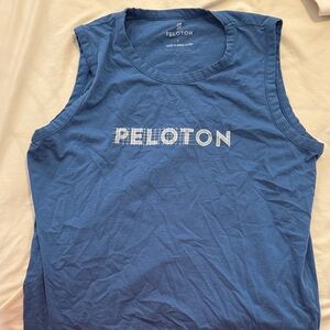 Peloton Navy Sleeveless Shirt